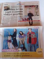 Milliyet Pazar Gazetesi - 14 Kasım 2004 -Hipodromların En Başarılı Jokeylerinden Fuat Çakar -Cem Yılmaz Ve Ömer Faruk Sorak Fotoğrafı - Cihan Demirci Türk Sinemasında Seks Filmleri Furyasını Anlatıyor - G.O.R.A- Bayram Testusu