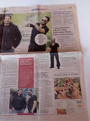 Milliyet Pazar Gazetesi - 14 Kasım 2004 -Hipodromların En Başarılı Jokeylerinden Fuat Çakar -Cem Yılmaz Ve Ömer Faruk Sorak Fotoğrafı - Cihan Demirci Türk Sinemasında Seks Filmleri Furyasını Anlatıyor - G.O.R.A- Bayram Testusu