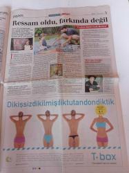 Milliyet Pazar Gazetesi - 10 Ekim 2004 - Bedri Baykam - Karikatürist Yiğit Özgür -Ben Teşhirci Değil Nüdistim Makine Mühendisi Muzaffer A. - Beşiktaş Antrenörü Vicente Del Bosque- Orhan Pamuk