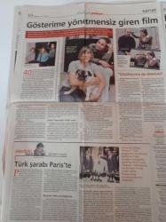 Milliyet Pazar Gazetesi - 4 Ekim 2009 - Ivana Sert Fotoğrafı - Gösterime Yönetmensiz Giren Film Mazi Yarası - Madonna - Nilüfer Açıkalın - Kıvanç Tatlıtuğ - Beren Saat - Scarlett Johansson - İsrail Başkonsolosu Moshe Kamhi