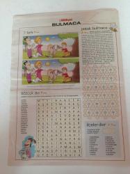 Milliyet Bulmaca Gazetesi - 22 Ocak 2005 -  Büyük Çengel Bulmaca - Zeka Oyunları -Şarkıcı Pamela Fotoğrafı - Münir Özkul - Ediz Hun - Perihan Savaş - Nur Sürer - Ekrem Bora - Uzman Bulmaca - Mozaik Bulmaca - Sözcük Yerleştirmece