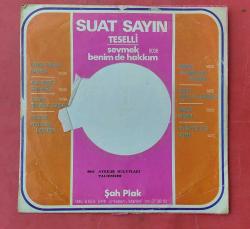 Plak Kabı (Sadece Kapak): Suat Sayın - Teselli / Benim De Hakkım
