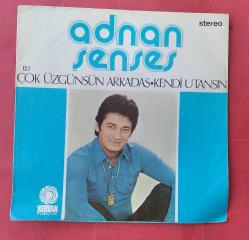 Plak Kabı (Sadece Kapak): Adnan Şenses - Çok Üzgünsün Arkadaş / Kendi Utansın