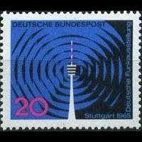 ALMANYA 1965 TELEVİZYON MNH