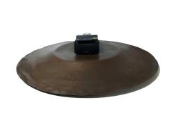 Antika Duvar Saati - Nacar Marka Cami Kabartmalı Bakır - Cam Kaplama Saat