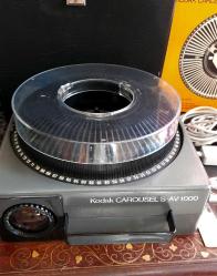 Antika - KODAK CAROUSEL S-AV1000 SLAYT PROJEKSİYON MAKİNASI - kitantik - kitaLog