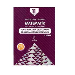 Karekök Yayınları 11. Sınıf Foksiyonlarda Uygulamalar Denklem ve Eşitsizlik Sistemleri Matematik Konu Anlatımlı ve Soru Çözümü 2.Kitap