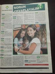 Milliyet OKS Pozitif Gazetesi - 9 Mayıs 2007 - Dünyada Lise Eğitimi - Uğur Kariyer Merkezi Direktörü Banu Gürün Fotoğrafı - Meslek Seçimi Ve Öğrenms Stili - Matematik Stili - Türkçe Testi - Fen Bilimleri Testi