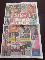 Sözcü Şık Gazetesi - 29 Ocak 2015 - Yolanthe Cabau'nun Türkçesi Hürrem'den İyi - Kerem Bursin Kıvanç Tatlıtuğ Benim Ağabeyim - Dj Yasemin Kozanoğlu - Mehmet Aslantuğ - Sarp Akkaya - İrem Derici