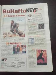 Hürriyet Keyif Gazetesi - 8 Mayıs 2005 - Mevsimsiz Bir Şair Özdemir İnce Fotoğrafı - Yönetmen Tolga Örnek - Cennetin Krallığı'nın Üç Başrol Oyuncusu Reha Erus'a Konuştu - Orlando Bloom - Eva Green - Jeremy İrons