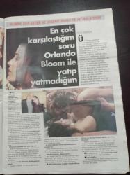 Hürriyet Keyif Gazetesi - 8 Mayıs 2005 - Mevsimsiz Bir Şair Özdemir İnce Fotoğrafı - Yönetmen Tolga Örnek - Cennetin Krallığı'nın Üç Başrol Oyuncusu Reha Erus'a Konuştu - Orlando Bloom - Eva Green - Jeremy İrons