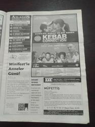 Hürriyet Keyif Gazetesi - 8 Mayıs 2005 - Mevsimsiz Bir Şair Özdemir İnce Fotoğrafı - Yönetmen Tolga Örnek - Cennetin Krallığı'nın Üç Başrol Oyuncusu Reha Erus'a Konuştu - Orlando Bloom - Eva Green - Jeremy İrons