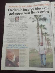 Hürriyet Keyif Gazetesi - 8 Mayıs 2005 - Mevsimsiz Bir Şair Özdemir İnce Fotoğrafı - Yönetmen Tolga Örnek - Cennetin Krallığı'nın Üç Başrol Oyuncusu Reha Erus'a Konuştu - Orlando Bloom - Eva Green - Jeremy İrons