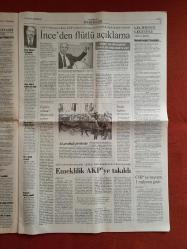 Cumhuriyet Gazetesi 6 Ocak 2011 Adalete Domuz Bağı,İki Satırlık Yasa Yeter,Tıkanma Yüksek Yargıda,Çözüm Yeri Meclis,Hizbullah Vahşeti,Yönetime Net Mesaj,Es-Es'in Transfer Yıldızları,Toklar Oynuyor Açlar İzliyor