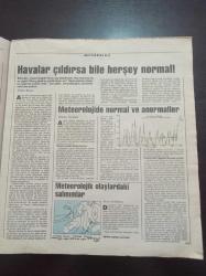 Cumhuriyet Bilim Teknik Gazetesi - 18 Temmuz 1992 - Sayı 278 - 14 Bin Yıllık Resimler-Düşlerdeki Molekülün Keşfi - Türkiye'nin Havası Mı Değişti - Doğalgaz Milyonlarca Yıllık Sabrın Ürünü - Son Çiçek Virüsü De Hayata Elveda Diyor