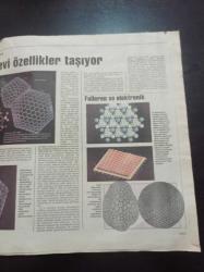 Cumhuriyet Bilim Teknik Gazetesi - 18 Temmuz 1992 - Sayı 278 - 14 Bin Yıllık Resimler-Düşlerdeki Molekülün Keşfi - Türkiye'nin Havası Mı Değişti - Doğalgaz Milyonlarca Yıllık Sabrın Ürünü - Son Çiçek Virüsü De Hayata Elveda Diyor