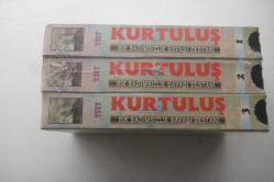 SIFIR SIFIR SIFIR  KURTULUŞ 1-2-3. BÖLÜMLER(BİR BAĞIMSIZLIK SAVAŞI DESTANI) 3 BETA KASET   BETA FİLM (ISIMSIZ DEMIR RAF