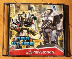 VIRUS: IT IS AWARE * 1999 * 2.EL PS1 PLAYSTATION 1 OYUNU * UNOFFICIAL BASKI