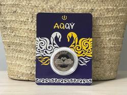 2021 - Kazakistan 100 Tenge - Aqqu (Kuğu) Hatıra Para