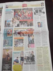 Milliyet Cadde Gazetesi - 29 Nisan 2014 - Sermiyan Midyat Fotoğrafı - Cem Yılmaz - Yılmaz Erdoğan - Betül Demir'den Yeni Single - Amber Heard Güzeller Listesi İlk 10'da - Serenay Sarıkaya - Çağatay Ulusoy