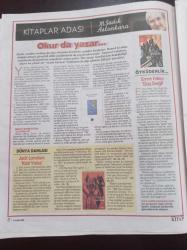 Cumhuriyet Kitap Gazetesi - 9 Aralık 2031 - Sayı 1660 - Yazar Osman Şahin Fotoğrafı - Okumak Yazmak Üzerine Aforizmalar - Spinoza İle Onurlu Hayat - Raina Telgemeier- Taş Ve Gölge