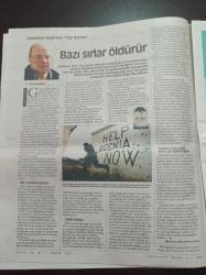 Cumhuriyet Kitap Gazetesi - 7 Kasım 2013 - Sayı 1238 - Ahmet Ümit Fotoğrafı - Beyoğlu'nun En Güzel Abisi - Albert Camus 100 Yaşında - Yalçın Tosun - Dokunma Dersleri - Suat Derviş - Fosforlu Cevriye - Ankara Mahpusu