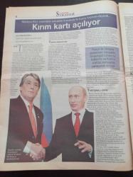 Cumhuriyet Strateji Gazetesi - 23 Ocak 2006 - Sayı 82 - Ahmedinecad Batı'nın İran Ezberini Bozuyor - Kalkınmanın Engeli Kayıtdışılık- Orta Asya'da Ortaklık - Kırım Kartı Açılıyor