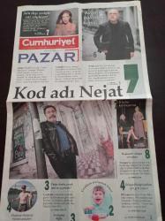 Cumhuriyet Pazar Gazetesi - 3 Kasım 2019 - Sayı 1547 - Ercan Kesal Ve Ahmet Ümit Fotoğrafı - Vladimir Putin'in Siyaset Araçları - Müzisyen Selen Beytekin Sıra Dışı Sesiyle Caz Söylüyor - Tokyo Olimpiyatları İçin Geri Sayım