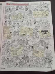 Cumhuriyet Dinazor Mizah Gazetesi - 2 Nisan 1997 - Ferhan Şensoy - Tansu Çiller - Mesut Yılmaz - Bülent Ecevit - Mahya Babaları - Yoldaş Oturan Boğa - Susurluk - - Demokratik Sol Parti Kongresi