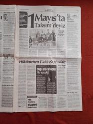 Cumhuriyet Gazetesi 16 Nisan 2014 Katı Atığa Eskort,Rusya: İç Savaş Başladı,AKP'de Gül'e Direniş De Var,TIR Savcılarına Geçici Sürgün,E-Bilet Paso Eziyeti,Para Değil Karakter Önemli,Galatasaray-Fenerbahçe Anlaştı
