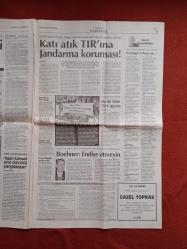 Cumhuriyet Gazetesi 16 Nisan 2014 Katı Atığa Eskort,Rusya: İç Savaş Başladı,AKP'de Gül'e Direniş De Var,TIR Savcılarına Geçici Sürgün,E-Bilet Paso Eziyeti,Para Değil Karakter Önemli,Galatasaray-Fenerbahçe Anlaştı