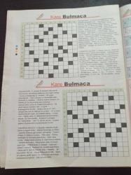 Hürriyet Bil Bulmaca Gazetesi - 11 Nisan 2009- Puzzle Bulmaca - Sayı Bulmaca - Mozaik Bulmaca - Zincir Bulmaca - Hümeyra Fotoğrafı - Kare Bulmaca - Sudoku