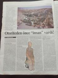 Cumhuriyet Dergi Gazetesi - 29 Eylül 1996 - Sayı 549 - Tanrıçalara Ne Olacak - Çatalhöyük - Anaerkil Yapı - Fransız Sineması - Aşka Evet De Ya Nefret- Giysinin Altında Çırılçıplak - Ressam Gülgün Haksal Ve Selva Genç Fotoğrafı