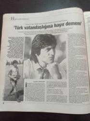 Cumhuriyet Dergi Gazetesi - 11 Kasım 1990 - Sayı 244 - Hüseyin Rahmi Gürpınar -Afrodisias'a Arkeoloji Parkı - Ölü Ozanlar Derneği - Hüseyin Rahmi Gürpınar - Mustafa Kemal Atatürk - Bourbon Street