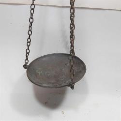 P78-----DEKORATİF PİRİNÇ DÖKÜM REPLİKA TERAZİ