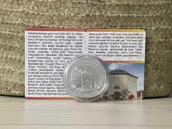 2022 - Gül Baba Hatıra Parası - Gümüş Sertifikalı - Çil kondisyon