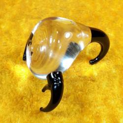 VINTAGE AVRUPA EL YAPIMI AKREP CAM BİBLO