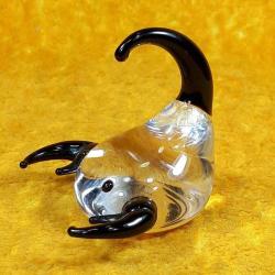 VINTAGE AVRUPA EL YAPIMI AKREP CAM BİBLO