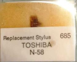 TOSHIBA N58 PİKAP-PLAK ÇALAR İĞNESİ