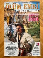 Efemera - KARA MURAT - ÖLÜM EMRİ * CÜNEYT ARKIN * NATUK BAYTAN * 1974 * ORİJİNAL SİNEMA FİLM AFİŞİ / POSTER * 70 x 100 CM - kitantik - kitaLog