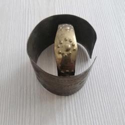 El işi Otantik Bilezik Gerçek Vintage Pirinç Osmalı Takı NO 85