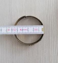 El işi Otantik Bilezik Gerçek Vintage Pirinç Osmalı Takı NO 85