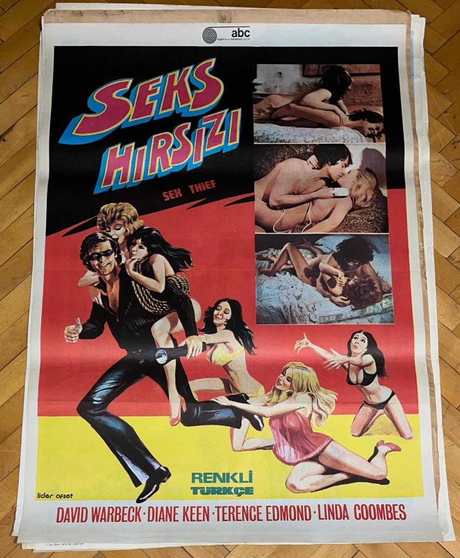 THE SEX THIEF SEKS HIRSIZI DAVID WARBECK 1973 ORİJİNAL  