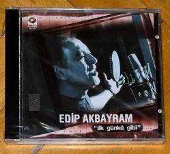 EDİP AKBAYRAM * İLK GÜNKÜ GİBİ * 1999 * CD * AMBALAJINDA SIFIR