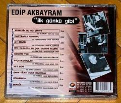 EDİP AKBAYRAM * İLK GÜNKÜ GİBİ * 1999 * CD * AMBALAJINDA SIFIR