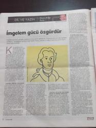 Cumhuriyet Kitap Gazetesi - 30 Mayıs 2019 - Sayı 1528 - Nazım Hikmet ve Orhan Kemal Fotoğrafı - Haluk Oral'dan Nazım Hikmet Yolculuğu - Yakup Kepenek'ten Türkiye'nin Değişimi - Merve Yakut'dan Godard Makinesi