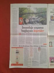 Cumhuriyet Pazar Gazetesi 25 Eylül 2022 Paris'te Madalya Düş Değil,Bu Yıl Onun Yılı Olacak,İnsanlığı Yaşama Bağlayan Köprüler,İki Farklı Dünya: Hacı Bektaş ve Mevlana,Civan Canova Anısına: Atatürk'ün Sanat Devrimi,Hepsi Birer Kahraman,Her Şey Altın İçin