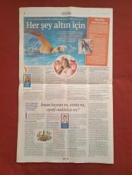 Cumhuriyet Pazar Gazetesi 25 Eylül 2022 Paris'te Madalya Düş Değil,Bu Yıl Onun Yılı Olacak,İnsanlığı Yaşama Bağlayan Köprüler,İki Farklı Dünya: Hacı Bektaş ve Mevlana,Civan Canova Anısına: Atatürk'ün Sanat Devrimi,Hepsi Birer Kahraman,Her Şey Altın İçin