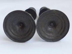 Osmanlı Dönemi Bronz Bir Çift Şamdan