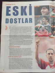 Cumhuriyet Spor Gazetesi - 15 Ocak 2008 - Türkiye Aşığı Dudley-Frank Ribery - Nicolas Anelka - Eric Gerets - Mircea Lucescu - Filenin Altın Kızları - Dağdan Ralliye - Fatih Terim - Yaşar Büyükanıt